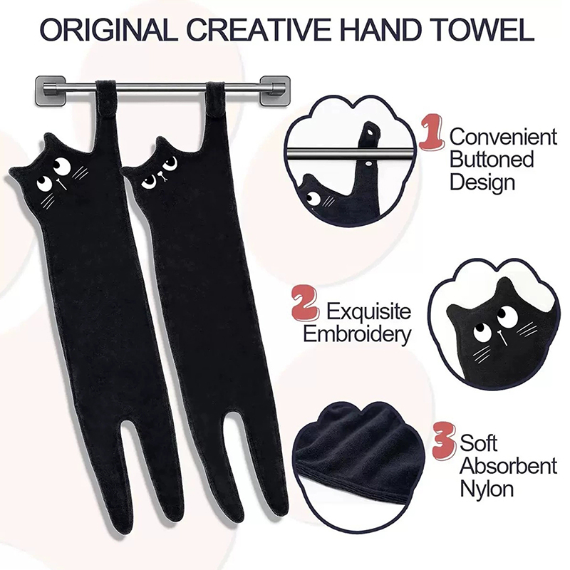 Serviettes à main chat drôle,  - Golf Towel avis et prix